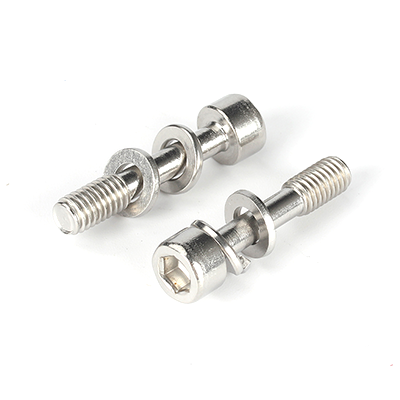 工業(yè)熊304不銹鋼A2-70內(nèi)六角不脫出帶平彈墊組合螺釘Q/DM-04